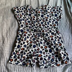 Gorman Leopard Print Romper